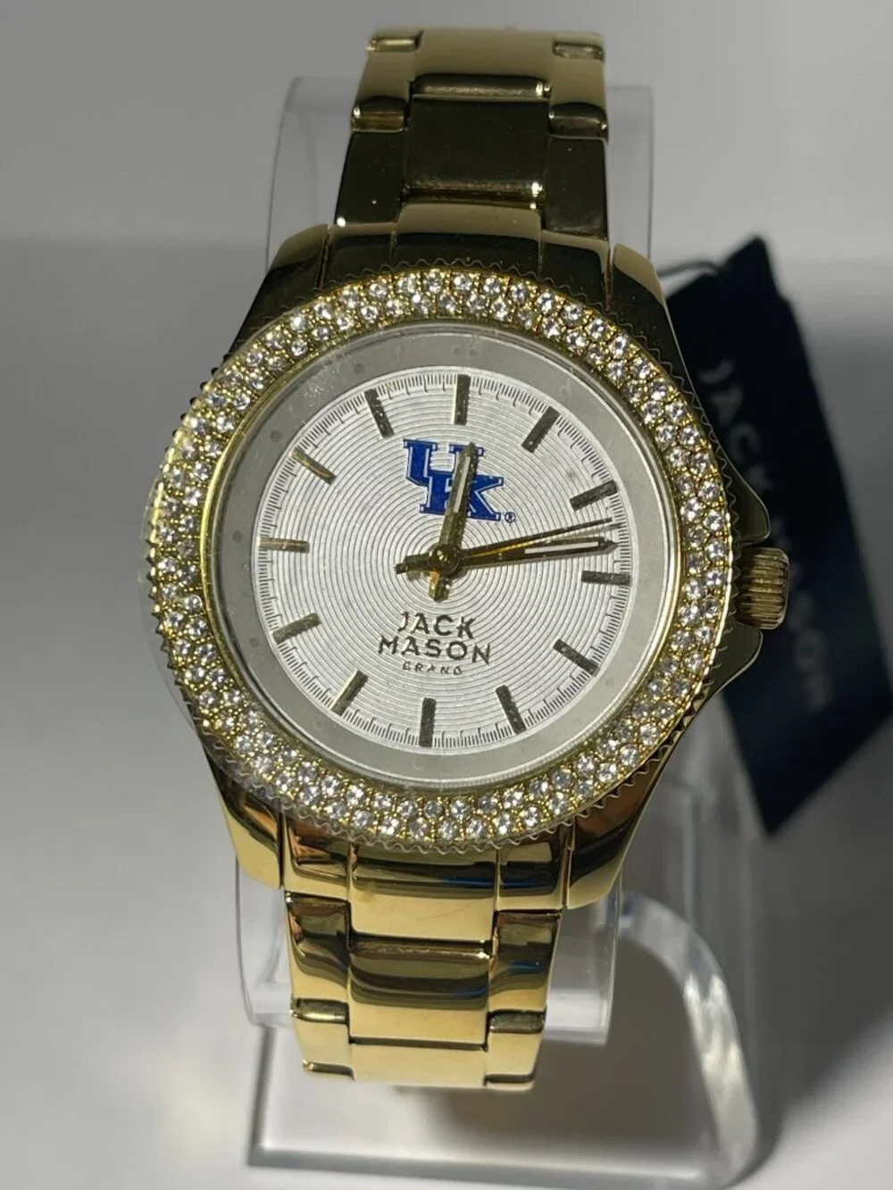 Kentucky Wildcats OFFICIAL NCAA Stainless-Steel Womens Watch by Jack Mason NEW
